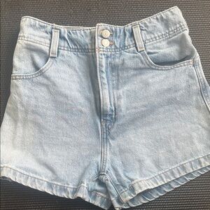 LEVIS Denim High Waisted Mom Shorts